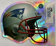 1999 NFL 3D Helmets New England Patriots Sticker/Decals