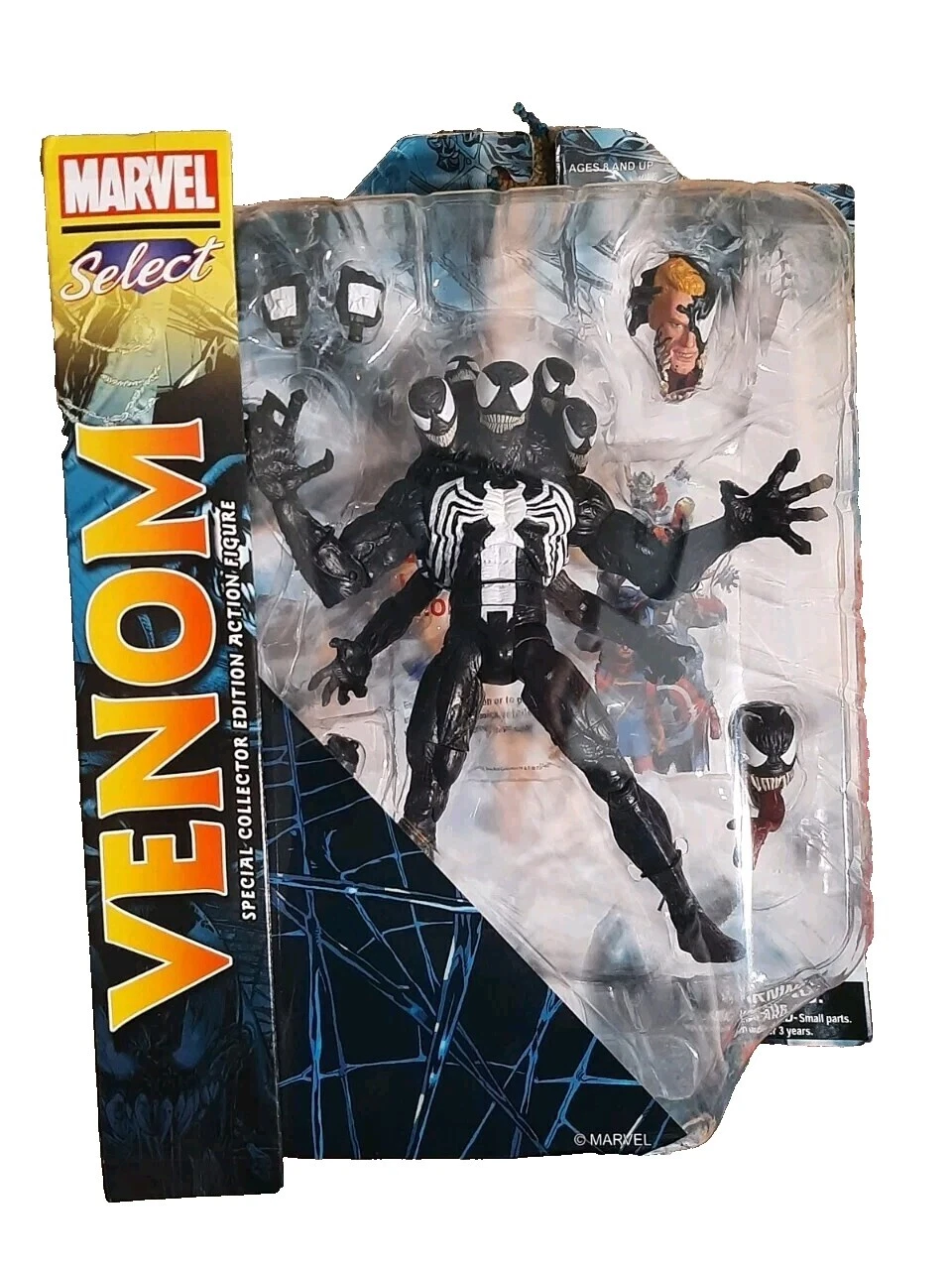 Figuras de acción Diamond Select Veneno y accesorios