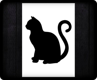 0312 A5 Katze Airbrush Mylar Kuchen Schablone Vorlage Sprühfarbe wiederverwendbar 