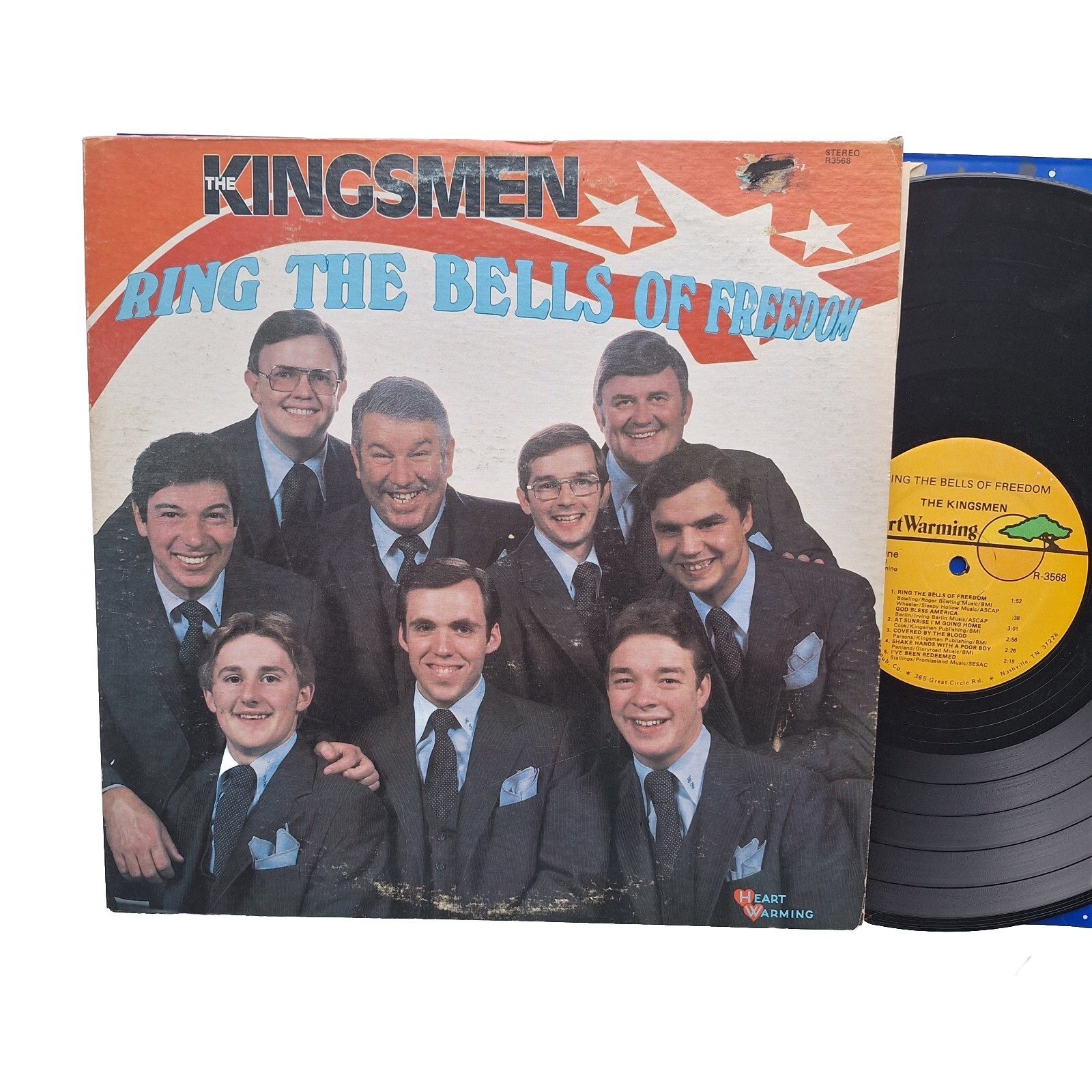 The Kingsmen Ring The Bells Of Freedom Vinyl Gospel LP