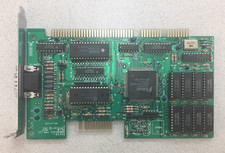 VINTAGE 1991 TRIDENT TVGA8900C 1 MEG TVGA8900C 16 BIT ISA VGA CARD 8916CX2