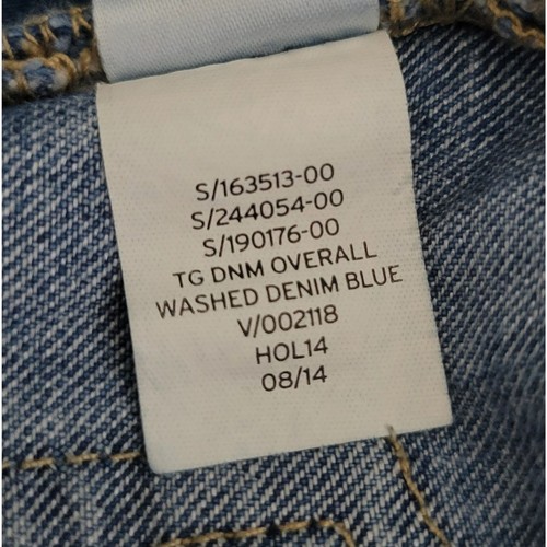 Baby Gap Blue Jean Overalls Girls 4 Years - Picture 8 of 8