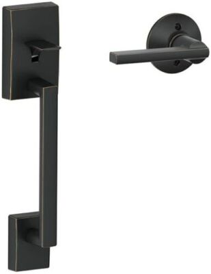 Schlage Century Entry Door Handle and Latitude Door Handle - FE285 CEN LAT