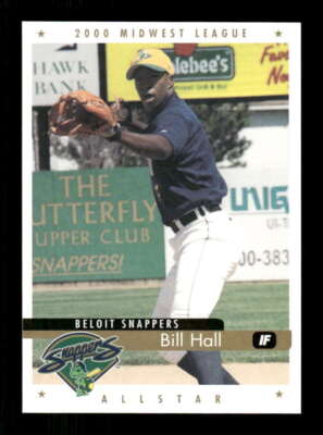 2000 Active Graphics Beloit Snappers Bill Hall BXCP32