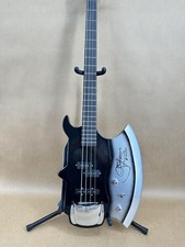 US Warehouse Axe 4 string electric bass rosewood fingerboard silver hardware