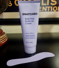 SNATCHED Hair Removal Cream Body Hair Removal Cream for Women & Men NWB + GIFT