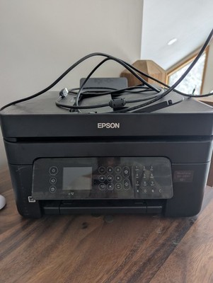 Epson WorkForce WF-2850 All-In-One Inkjet Printer Scanner Fax Tested working.