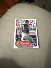 2023 Topps Update...Jared Shuster #US309...RC...Atlanta Braves...Rookie Debut