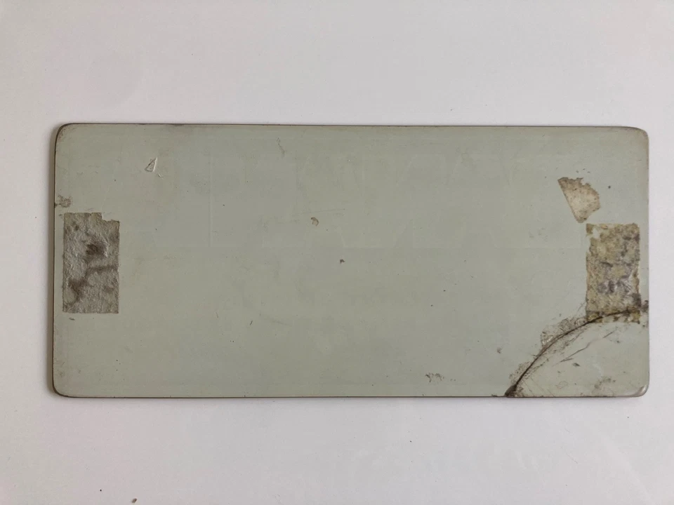 BANANIA ancien bandeau publicitaire sous verre - Photo 4/4