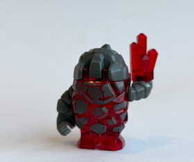 Lego Red Rock Monster Minifigure Power Miners 8956 8961 meltrox pm003 lot rare