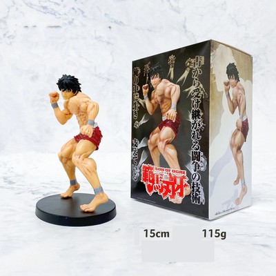 Baki the Grappler Figur 22cm Baki Hanma Yujirō Jack Hanma Hanayama Kaoru Sammlun