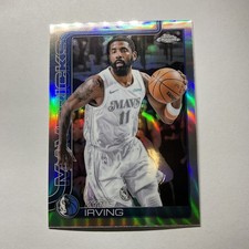 2025-26 Topps Chrome Basketball Kyrie Irving Silver Refractor #40 Mavericks