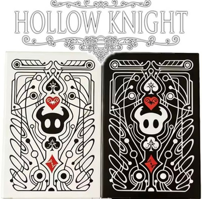 #ad #ad Hollow Knight Poker Cards Standard Deck Black amp; White Collector’s Set Video Game $23.00