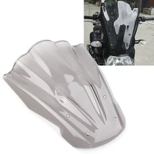 Motorcycle Front Windshield Windscreen Faring Fit Yamaha MT 07 14-17 Grey