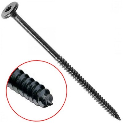 8'' OMG HeadLok Panel Fastener Gimlet Point 250ct | FMHLGM008-250