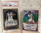 Jeremiah Wilkinson 2025 Chrome 1st AUTO Gold Geometric 1/50 PSA 9🔥POP 1 w/Bonus