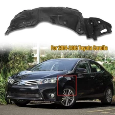 Fits TOYOTA COROLLA 2014-2016 - LT Front Fender Inner Liner (Assy) 5387602480