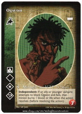 Ogwon Followers of Set (The Ministry) Lords of the Night V:TES VTES Vampire CCG