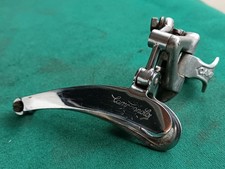 Deragliatore Anteriore CAMPAGNOLO Record a Fascetta Bici Corsa Vintage...