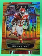 2021 Panini Select - Concourse Derrick Gore #84 Tie-Dye Prizm /25 (RC)