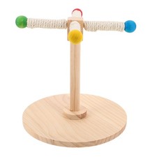 Parrot Rotating Stand Pole Bird Stands for inside Perches Parakeets