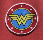 1 Gram Solid Silver Wonder Woman Colorized Ingot! Fine .999 Pure Silver!