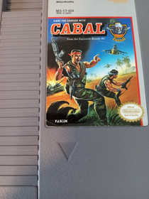 Cabal CIB w/ Box & Manual *** NES Nintendo Entertainment System 1990