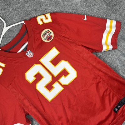 Kansas City Chiefs Jersey Mens Large Edwards-Helaire #25 Home Red Nike On Field