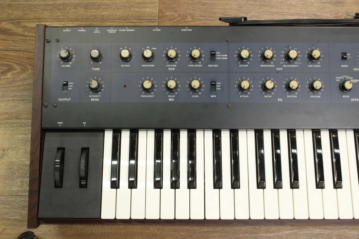 KORG PolySix PS-6 Analog Polyphonic Synthesizer 6-Voice Vintage