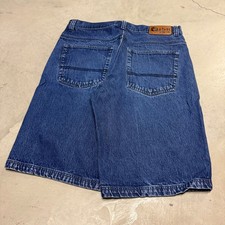 Vintage y2k Baggy Risk Jean Shorts