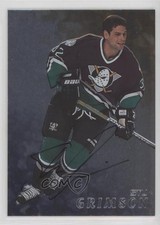 1998-99 ITG Be A Player Silver Auto Stu Grimson #152 Auto 1x1