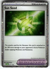 Sun Seed 027/034 Trading Card Game Classic NM Pokemon Card TCG