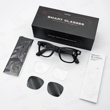 AI Smart Glasses with 8MP Camera Wifi Transfer Chatgpt SANVNET GS3