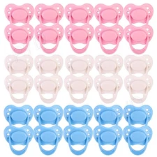 30PC Magnetic Pacifier for Reborn Dolls Kits DIY Supply Baby Doll Accessory Gift