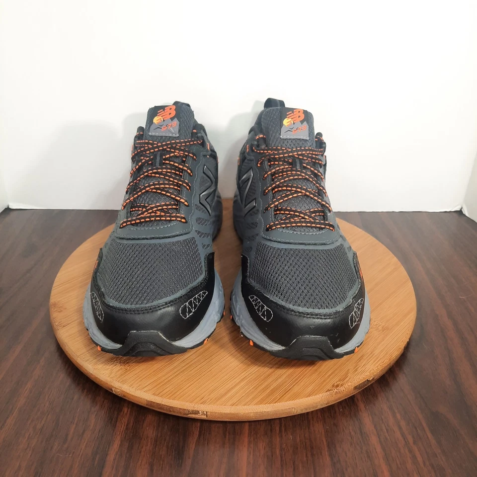 New Balance 573 Todo Terreno Para Hombres 12 4E Extra Anchas Negras Trail Running Tenis Foto 2 de 4