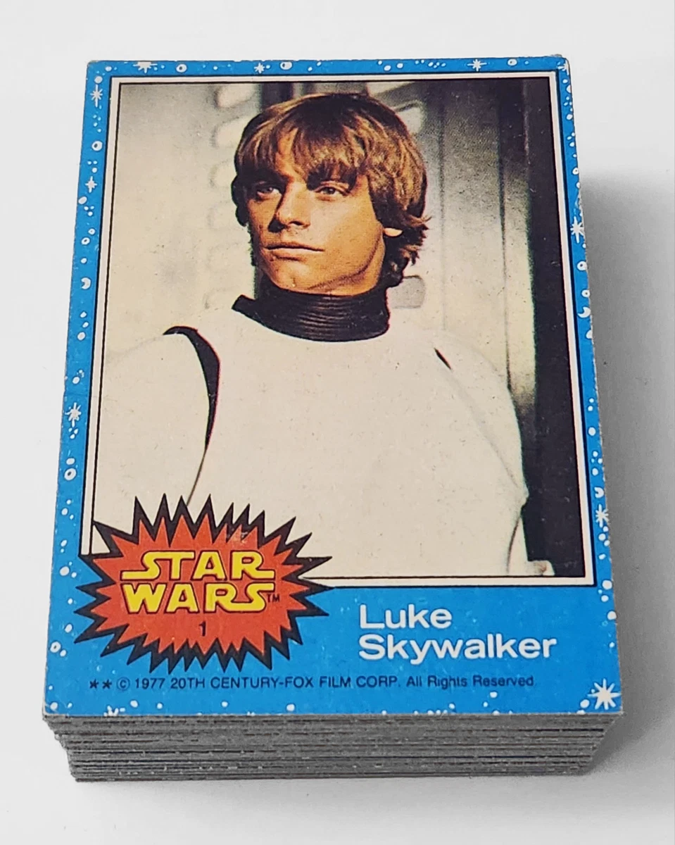Star Wars Collectable Trading Card Singles 1977 Year Manufactured