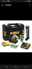  DEWALT Multilinienlaser 3x360° grün,10,8V/2AH DCE089D1G-QW 2 x Akku