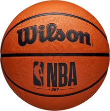 Wilson NBA DRV Outdoor Basketball Size 7 / 29.5" Brown With Pump NEW SEALED
