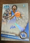 2023-24 Bowman University Chrome Prospect Autographs Aaron Bradshaw #BCPA-AB