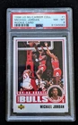 Michael Jordan 1998 Career Collection "Rookie Card" #1 PSA 8