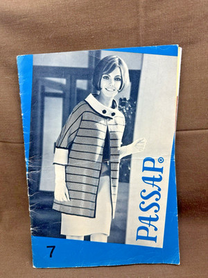 PASSAP Nummer 7 / 1967 / Modezeitschrift + Arbeitsheft aus den 1960èr ...JO