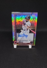 2025 Topps Chrome Update Series - Rookie Debut Autographs Angel Martinez...