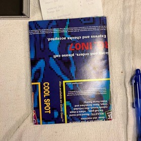 The Terminator Sega CD 1993 Complete In Box + Registration Card + Poster