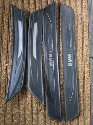 BMW ORIGINAL 5 F10 F11 10-16 EINSTIEGSLEISTEN 4er SET VORNE+HINTEN (17/2)