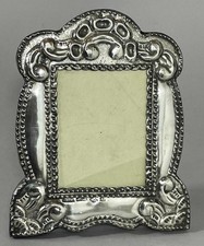 INDIAN .925 STERLING SILVER PHOTO FRAME - PICTURE PHOTOGRAPH FRAME