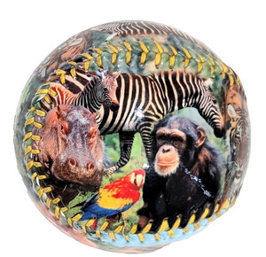 Wildlife Baseball Animal Pictures Ball Zoo Animals 3"