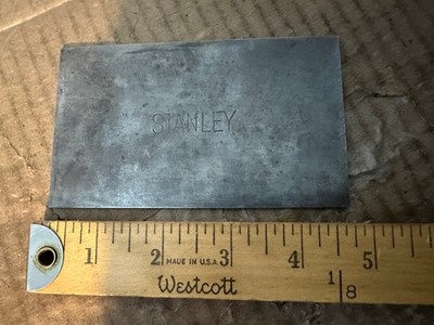 VTG STANLEY SCRAPER BLADE FOR A #12, 12-1/2, 12-3/4, 112 PLANES - 2 7/8 X 4-3/4''