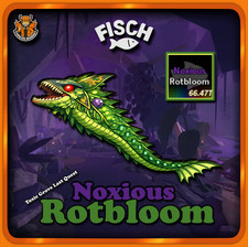 FISCH - Noxious Rotbloom - Toxic Grove Last Quest/ Bestiary Exotic
