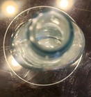 Vintage Scott's Emulsion Cod Liver Oil With Lime and Soda Bottle Aqua Blue Glass — photo 3