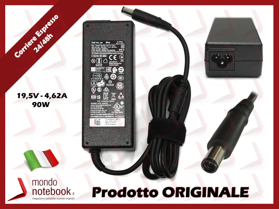 Alimentateur Original DELL 90W Pour Ordinateur Portable XPS M1530 - Photo 1/1